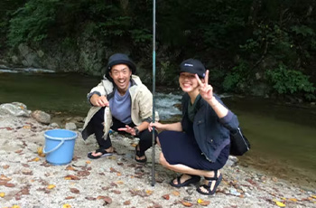 魚を放流してもらえるから、釣れる楽しさが感じやすい。