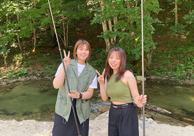 釣り体験スタート！