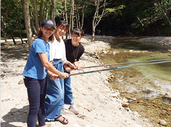 釣り未経験の方も多数来場